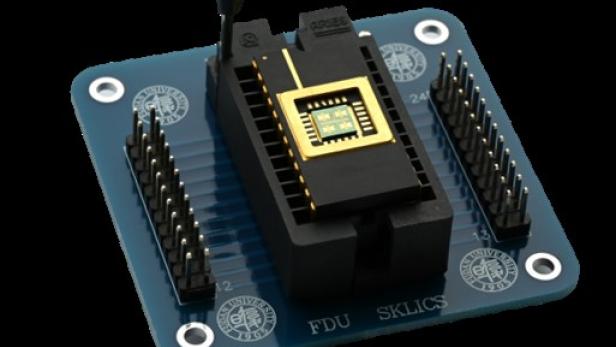 Der neuartige Chip der Fudan University