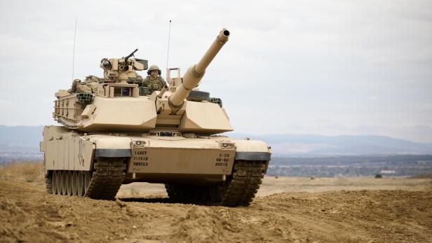 M1A2 Abrams im Feld