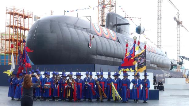 Stapellauf der Jang Yeong-sil 