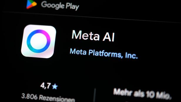 Meta AI im Google Play Store.