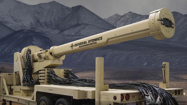 10-MJ-Railgun von General Atomics