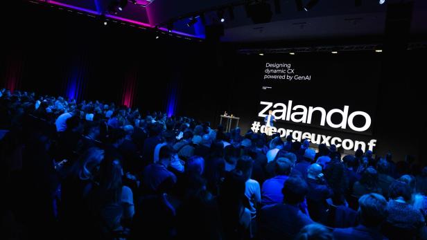 Jarno M. Koponen, Head of AI Product Design bei Zalando, auf der Design-Konferenz "George UX Conf" der Erste Group