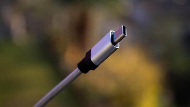 Ein USB-C-Kabel