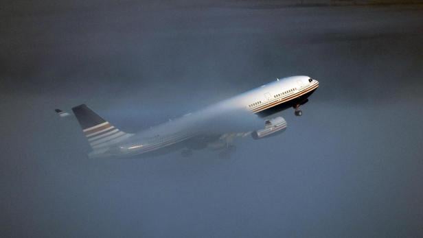 Ein Airbus A330 beim Start