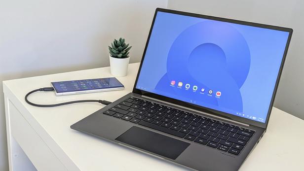Der hole Laptop von NexDock
