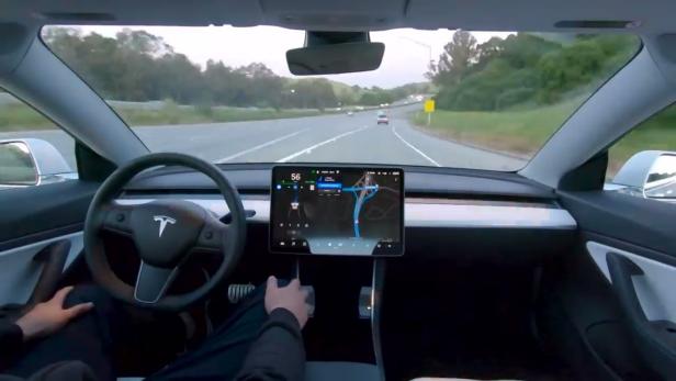 Tesla FSD im Einsatz