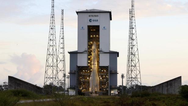 Symbolbild zeigt eine ESA-Rakete vom Typ Ariane 6