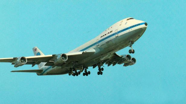 Eine alte Boeing 747 von Pan Am