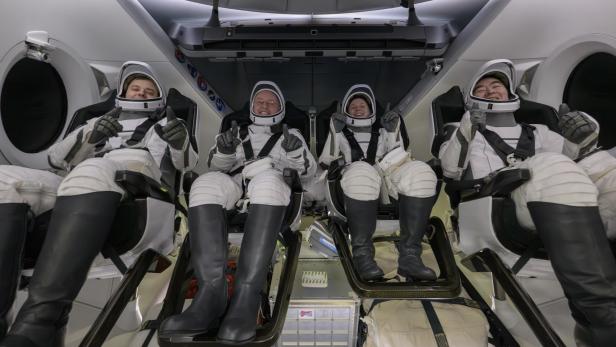 Astronauten von der NASA.