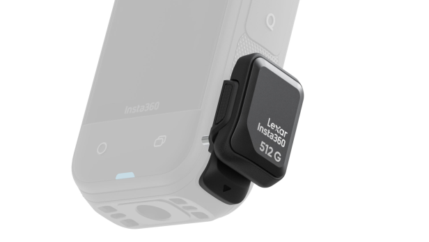 Insta360-Kamera mit Mini-SSD