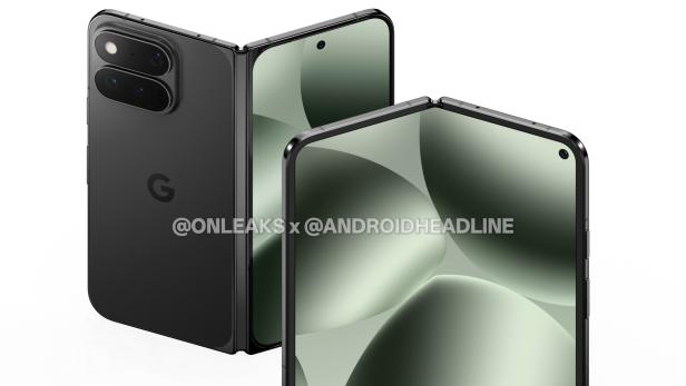 Renderings zeigen Google Pixel 11 Pro Fold 