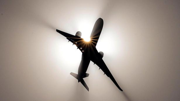 Ein Airbus A350 auf der Dubai Airshow 2025