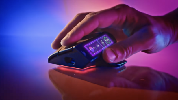 Maus mit Touchscreen: Command Series MC7 