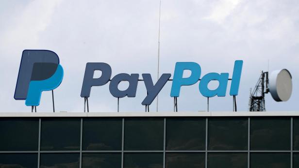 FILE PHOTO: The German headquarters of PayPal is pictured at Europarc Dreilinden business park south of Berlin in Kleinmachnow