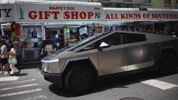 Cybertruck in New York