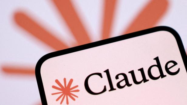 FILE PHOTO: Illustration shows Claude logo