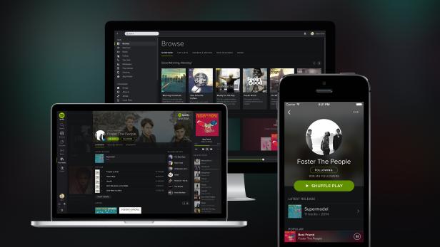 Spotify im neuen Design