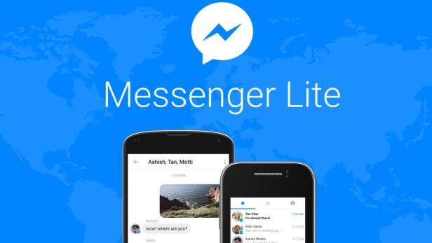 Der Facebook Messenger Lite hat weniger Bandbreitenbedarf