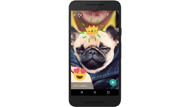 WhatsApp bekommt neue Kamera-Funktionen, die sehr an Snapchat erinnern