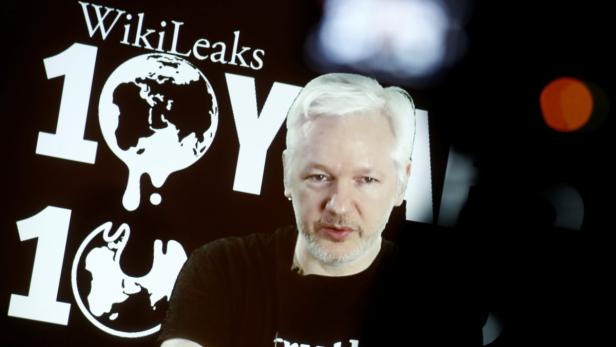 WikiLeaks-Gründer Julian Assange meldete sich per Videobotschaft zu Wort