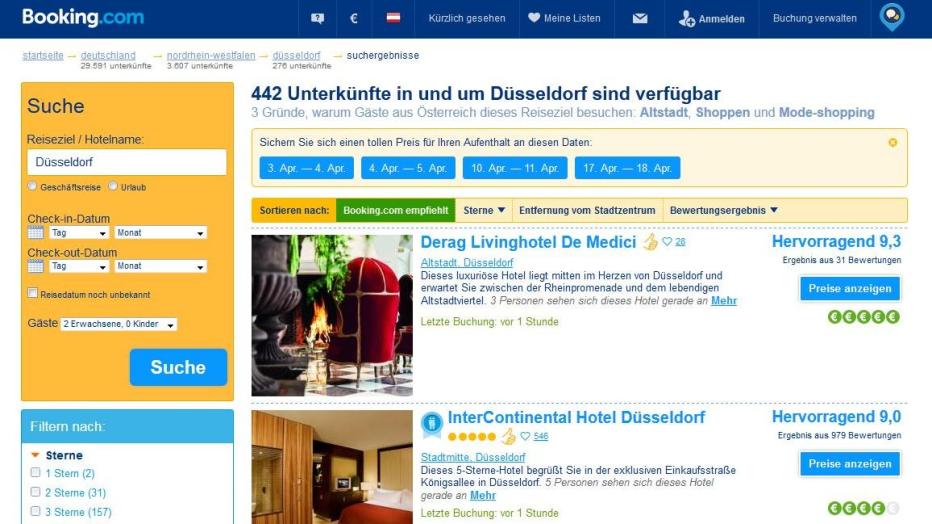 Deutsches Kartellamt gegen Booking.com-Bestpreisklausel