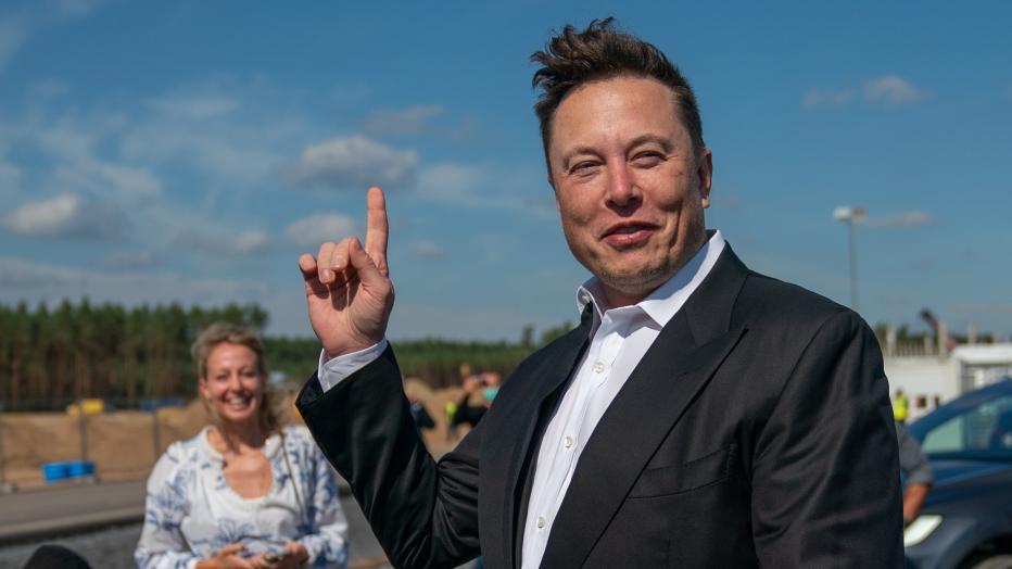 Elon Musk überraschend mit Privatjet in Berlin gelandet