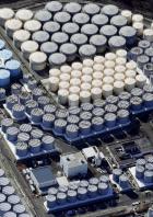 An aerial view shows the storage tanks for treated water at the tsunami-crippled Fukushima Daiichi nuclear power plant in Okuma town, Fukushima prefecture