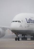 Airbus A380 stationed in Munich