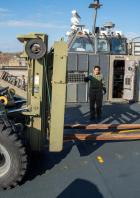 U.S. Navy participates in recovery of balloon shot down off the coast of South Carolina