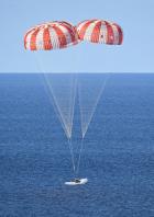 Das Orion-Raumschiff ist sicher im Pazifik gelandet