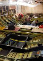 Eine Boeing 777 wird für die NASA umgebaut.
