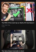 Erstellte RSS-App der Lovable-App mit Thumbnails von Youtube-Videos.