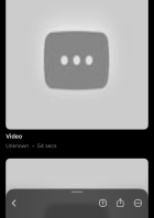 Fehlerhafte Thumbnails in der Bitrig-RSS-App. Videotitel und Bild fehlen.