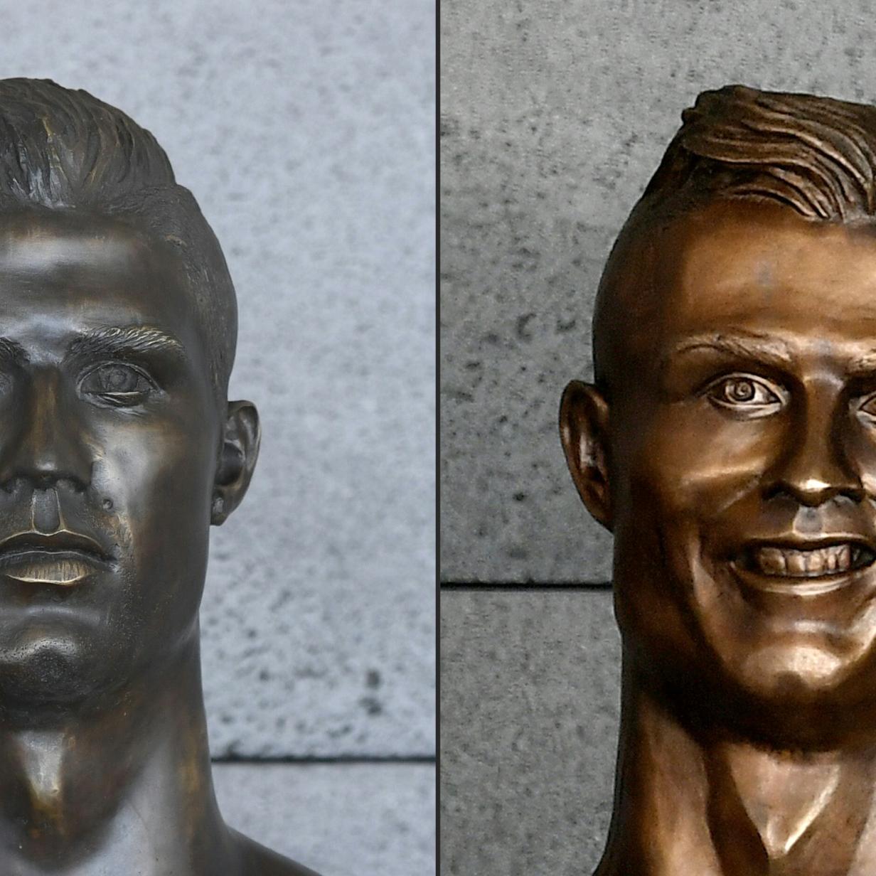 Drama Um Verhunzte Ronaldo Statue Geht In Die Nachste Runde