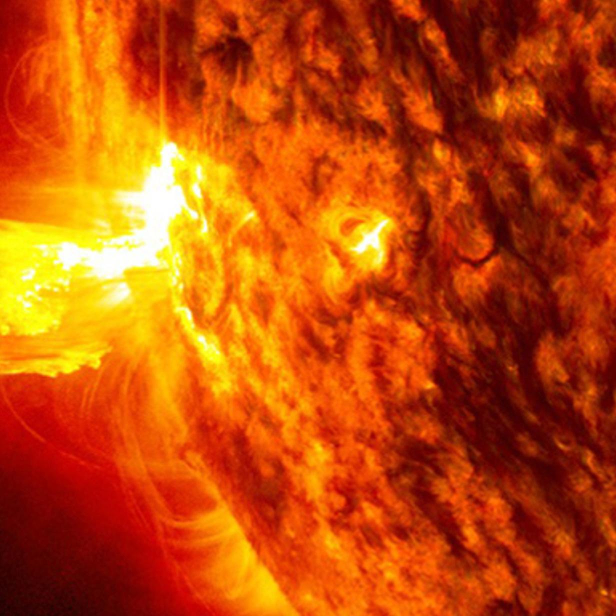 Sonne explosion
