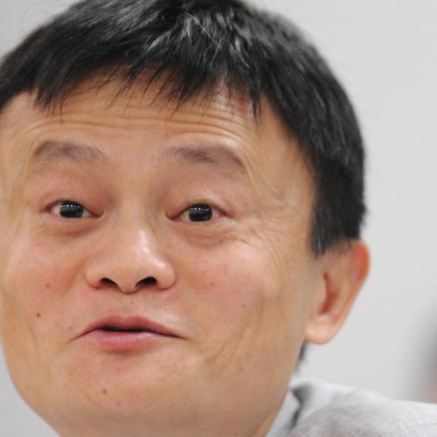 Jack Ma, der charismatische Boss der Alibaba-Gruppe.