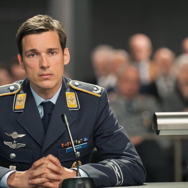 Florian David Fitz als Angeklagter in &quot;Terror - Ihr Urteil&quot;