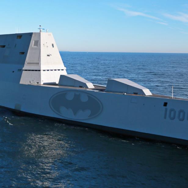 Die USS Zumwalt würde sich laut Admiral Harry Harris als Batship eignen