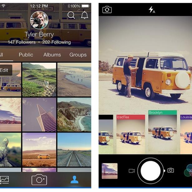 Die neuen Flickr-Apps bieten ein komplettes Redesign und sind intuitiver als bisher.