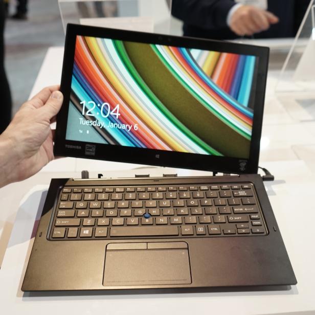 Das Toshiba Portege Z20t kann als Tablet und Notebook verwendet werden