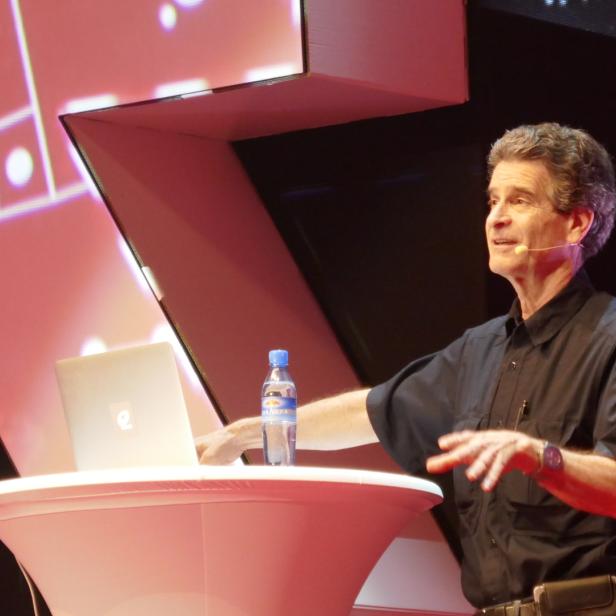 Dean Kamen beim Pioneers Festival 2016