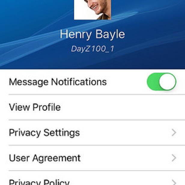 Messaging App für Sony PlayStation