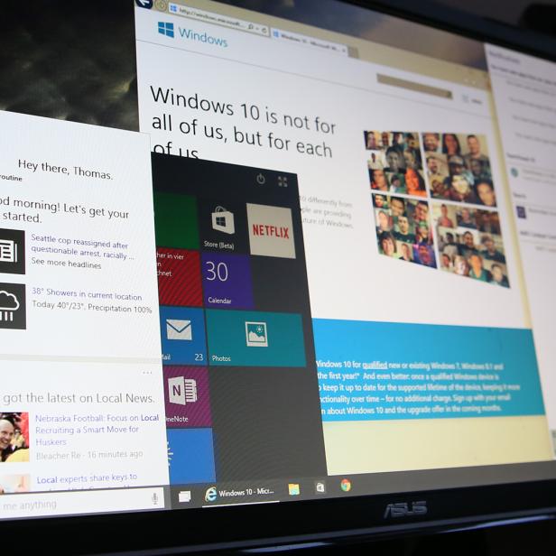 Neues Startmenü, Cortana und Action Center - So will Windows 10 überzeugen