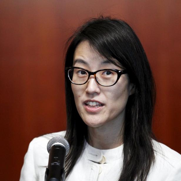 Ellen Pao nach Bekanntgabe des Urteils am Freitag