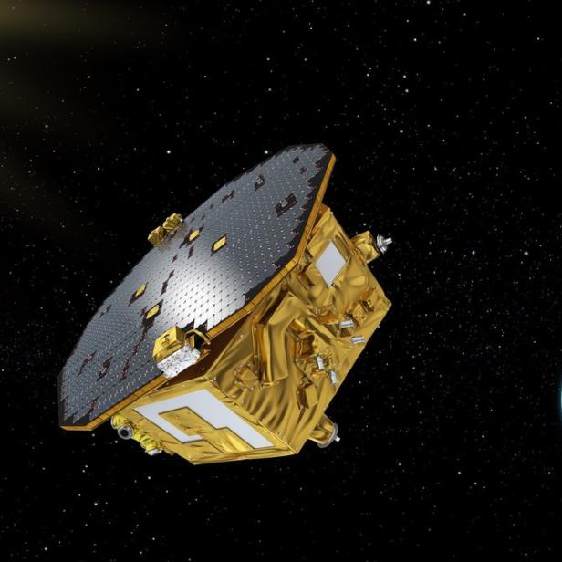 LISA Pathfinder befindet sich in der Nähe des L1