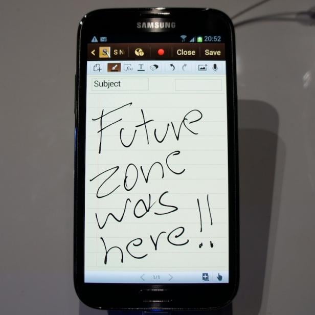 Doch dass hinter dem gewaltigen Smartphone auch mehr steckt, hat sich im futurezone-Test gezeigt.