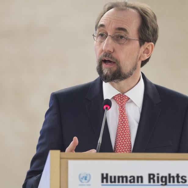 Zeid Ra&#039;ad Al Hussein sieht eine Gefahr für die Menschenrechte