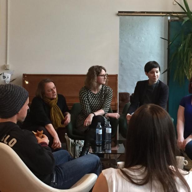 V.l.n.r. Florien Drees, Helene Marie Gosselin, Nina Wöss, Katharina Brandl und Andie Katschthaler.