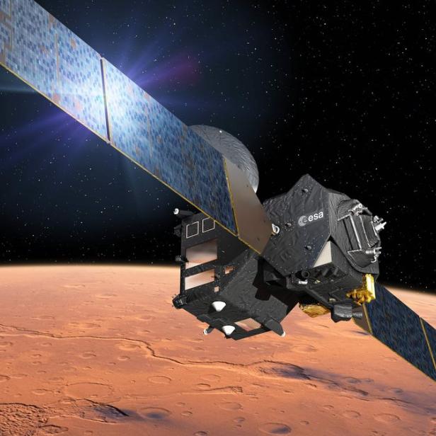 Die ExoMars-Sonde wird den Mars in sieben Monaten erreichen