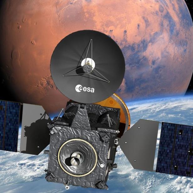 Schiaparelli reist seit heute vormittag Richtung Mars